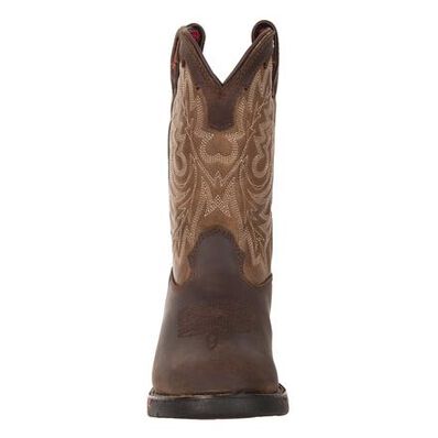 Bota vaquera para niños Rocky Long Range de punta redonda, , large