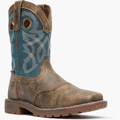 Rocky Big Kids’ Legacy 32 Waterproof Western Boot, , large