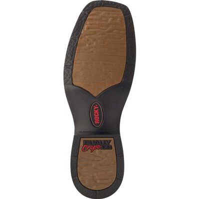Rocky Dually Crepe EX4: bota vaquera de punta cuadrada, , large