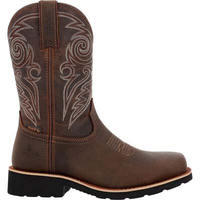 Rocky Women’s MonoCrepe 11” Steel Toe Western Boot, , large