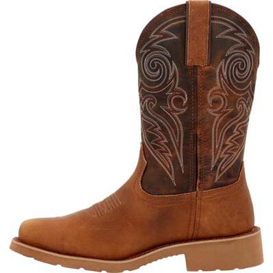 Rocky MonoCrepe 12” Steel Toe Western Boot, , large
