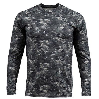 Rocky Lightweight Thermal Shirt, Black Rocky Venator, large