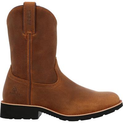 Rocky Monocrepe Unlined Pull-On Western Boot, , large
