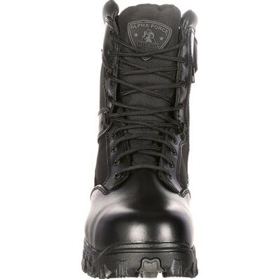 Bota militar impermeable con cierre Rocky AlphaForce, , large