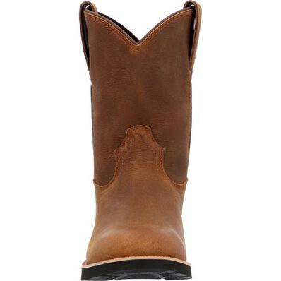 Rocky Monocrepe Unlined Pull-On Western Boot, , large