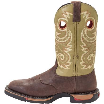 Botas vaqueras sin cordones Rocky Long Range de 12 in para hombres Estilo n. 8818