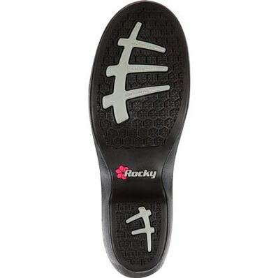 Zueco de cuero Rocky 4EurSole con tachas para mujeres, , large