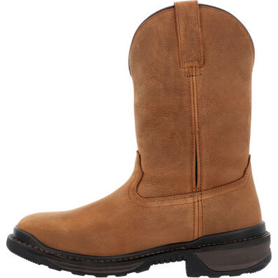 Rocky Rams Horn Waterproof Composite Toe Pull-On Work Boot, , large