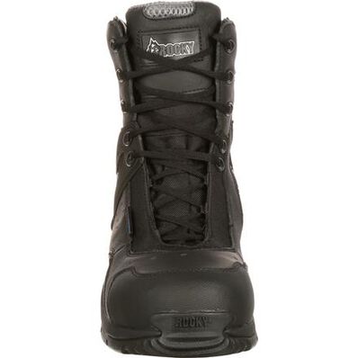 Bota Rocky Med 1 con punta de fibra de carbono resistente a las perforaciones con cierre lateral WP, , large