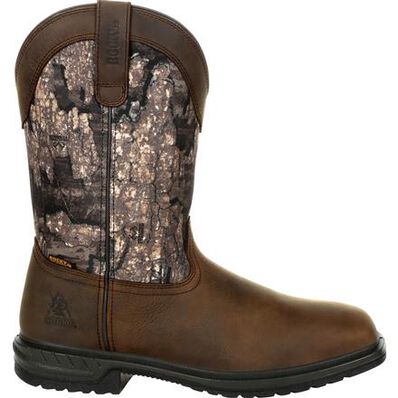 Rocky Worksmart 400G Insulated Waterproof Western Boot, , large