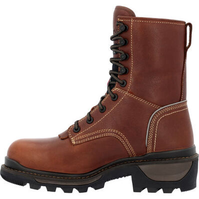 Rocky Rams Horn Logger Composite Toe Waterproof 400G Insulated Work Boot, , large