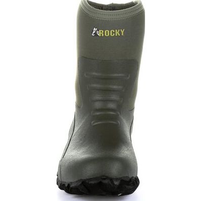 Rocky Core Chore Olive Rubber Outdoor Boot, , large