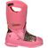 Bota térmica e impermeable de caucho de camuflaje rosado para niñas adolescentes Rocky Core, , large
