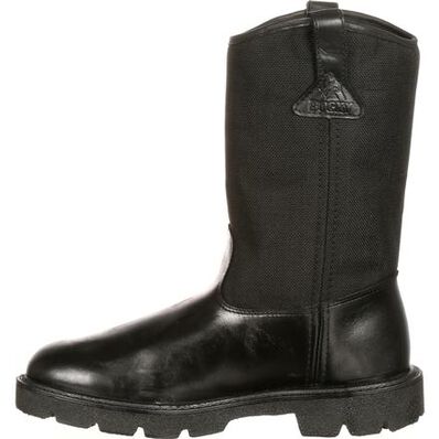 Bota de trabajo sin cordón Wellington Rocky, , large