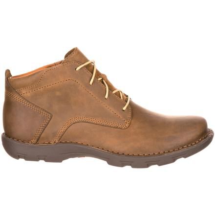 Rocky Cruiser Casual Men s Brown Leather Western Lacer Boot