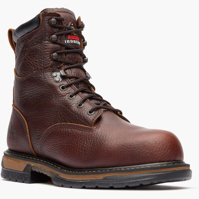 Botas de trabajo impermeables Rocky IronClad con punta de acero, , large