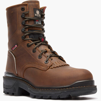 Rocky Rams Horn Logger 800G Insulated Work Boot, , large