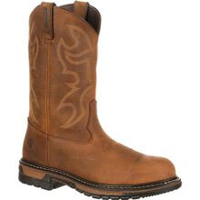 Botas vaqueras Rocky Original Ride Branson impermeables con punta de acero