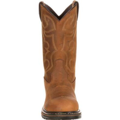 Botas vaqueras Rocky Original Ride Branson impermeables con punta de acero, , large