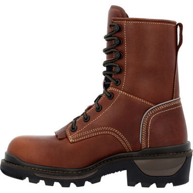 Rocky Rams Horn Waterproof Logger Boot, , large