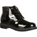 Vestido Rocky de cuero con cordones Chukka de alto brillo, , large