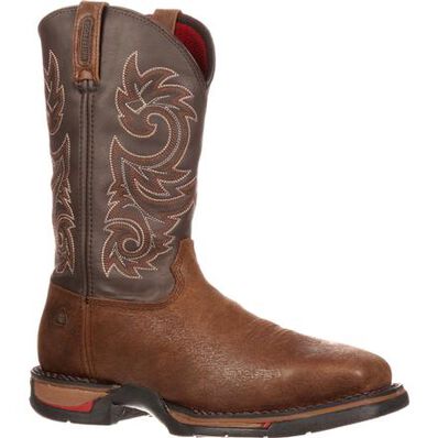 Bota sin cordones impermeable Rocky Long Range con punta de acero, , large