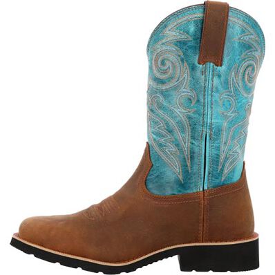 Rocky MonoCrepe 12” Waterproof Western Boot, , large