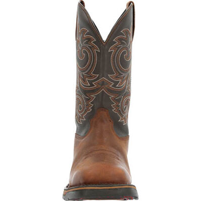 Rocky Long Range 11" Waterproof Western Boot, , large