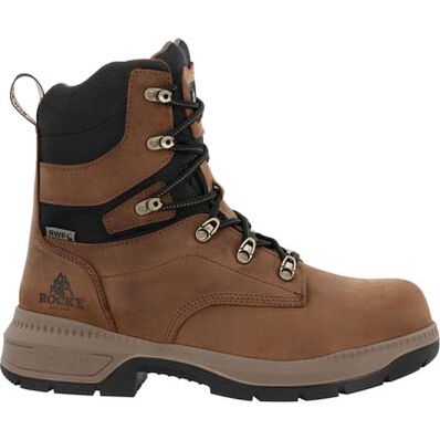 Rocky Worksmart 8” Comp Toe Internal MET Guard Work Boot, , large