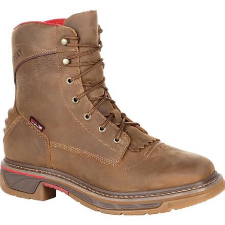 Rocky Iron Skull Waterproof Lacer Western Boot RKW0286