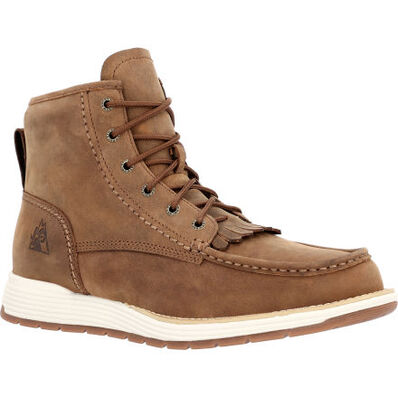 Rocky Farmstead 6" Composite Toe Western Boot, , large