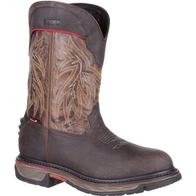 Rocky Iron Skull Waterproof Western Boot, , large