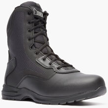 Rocky Cadet 8" Black Side Zip Public Service Boot