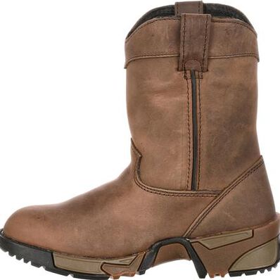 Bota Aztec sin cordón Rocky para niños, , large
