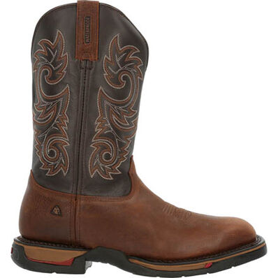 Rocky Long Range 11" Waterproof Western Boot, , large