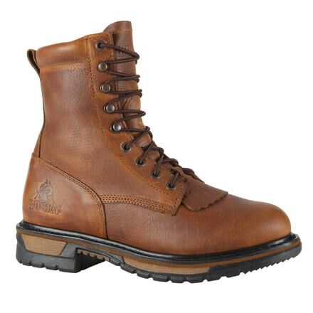 Botas vaqueras acordonadas de punta redonda Rocky Ride Estilo n. 2722