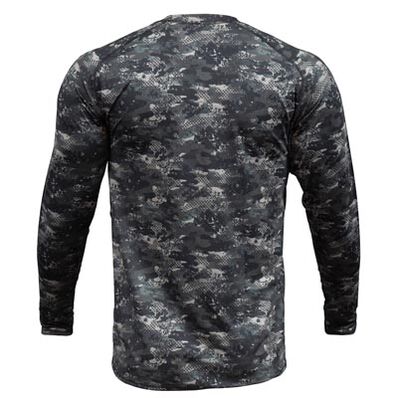 Rocky Lightweight Thermal Shirt, Black Rocky Venator, large