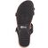 4EurSole Cool Walk Women's Toe Ring Black Flat Sandal, , large