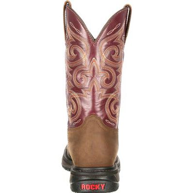 Rocky Original Ride Women's Waterproof Saddle Western Boot, , large