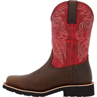Rocky Women’s MonoCrepe 11” Steel Toe Western Boot, , large