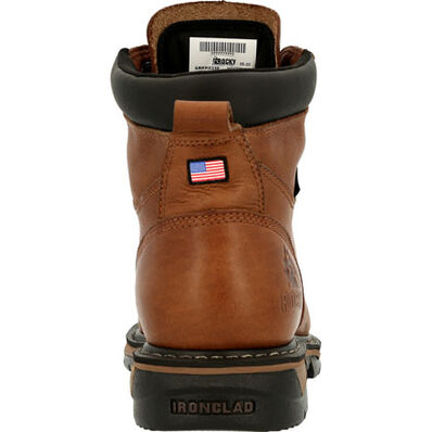 Rocky IronClad Steel Toe Waterproof Work Boots, , large